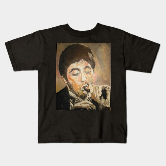 Scarface Kids T-Shirt by Mike Nesloney Art